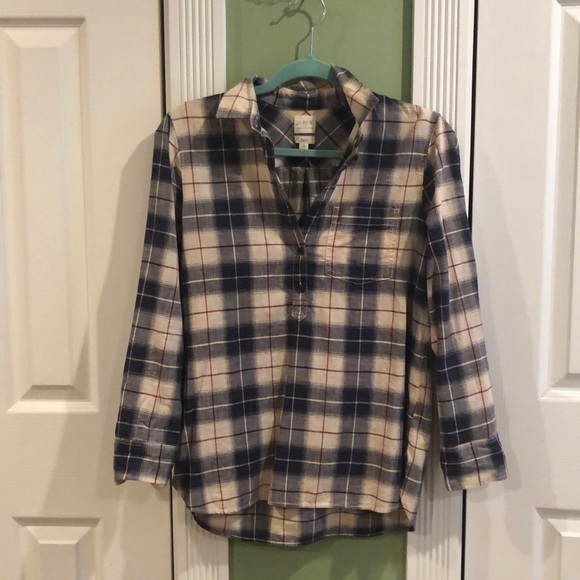 J. Crew factory boy fit flannel - Picture 1 of 1